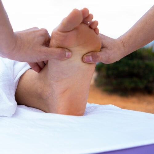 masaje de reflexologia